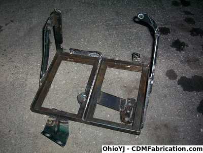 Jeep Dual Battery Tray