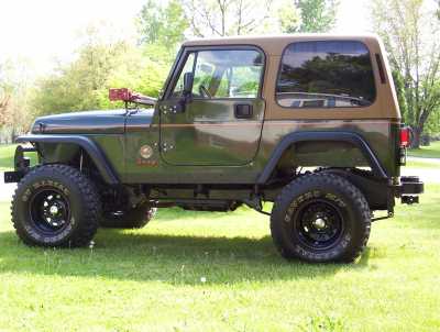 Flat Fender YJ with TJ Flares