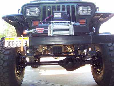 Wagoneer Dana 44 Under YJ