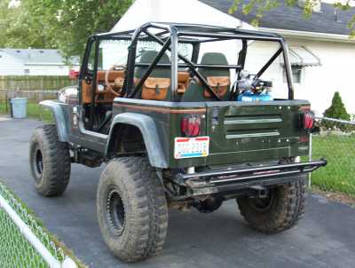 YJ Custom Roll Cage