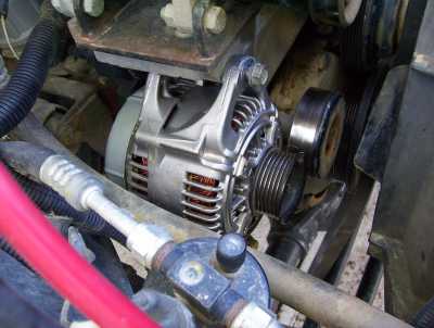 Jeep Alternator Upgrade