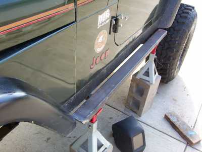 Custom YJ Rock Sliders