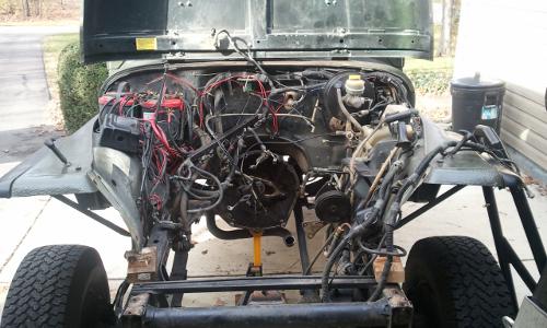 Jeep Engine Swap