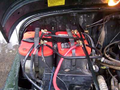 YJ Dual Battery Tray