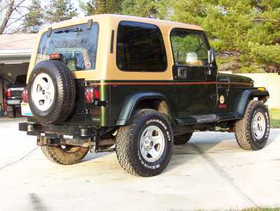 YJ 2 Inch Lift 31 Inch Tires