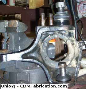 Start Ball Joints with Hammer
