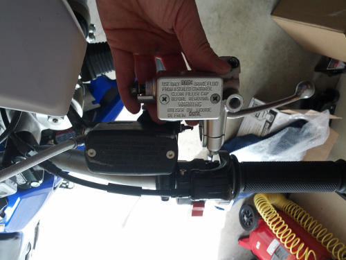 600RR Master Cylinder on a DRZ