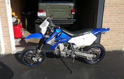 My DRZ as I bought it