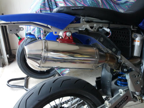 Shorty DRZ Exhaust