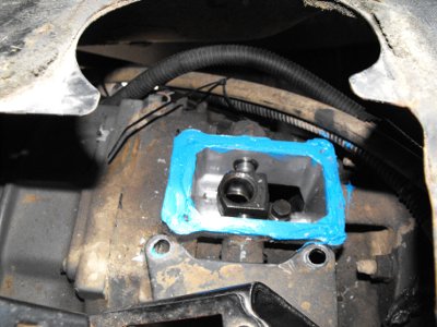 Clean the surface gasket surface