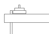 Brake line height in double flare tool