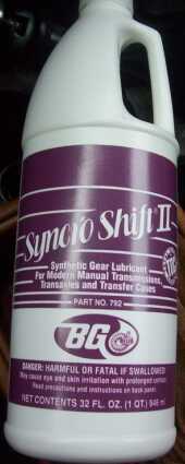 BG Products Synchro Shift II