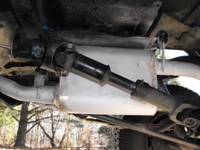 Knockoff Flowmaster on YJ