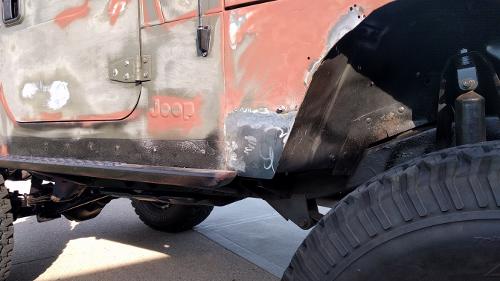 Jeep Fender Repair