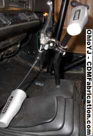 Hand throttle with throttle lock