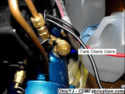 PUMA Tank Check Valve