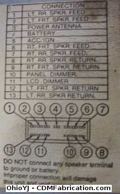 Radio will not save settings - JeepForum.com 2009 jeep patriot radio wiring diagram 