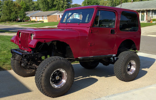 Jeep Cabernet Red