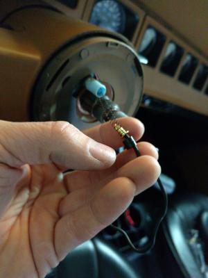 Install New horn button hardware