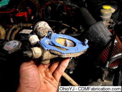 Replacing a Thermostat - Quadratec Jeep Forum