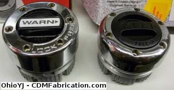 Milemarker vs Warn Hubs