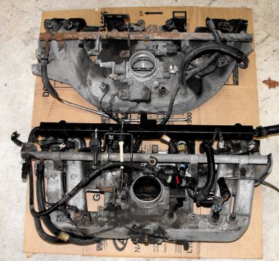 YJ vs WJ Intake