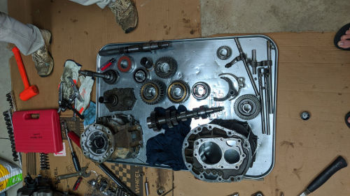 AX15 Disassembled