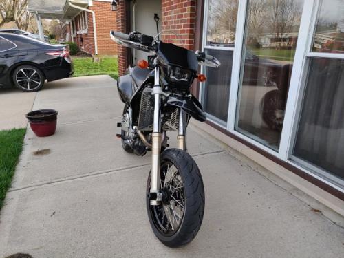 Black DRZ with LED