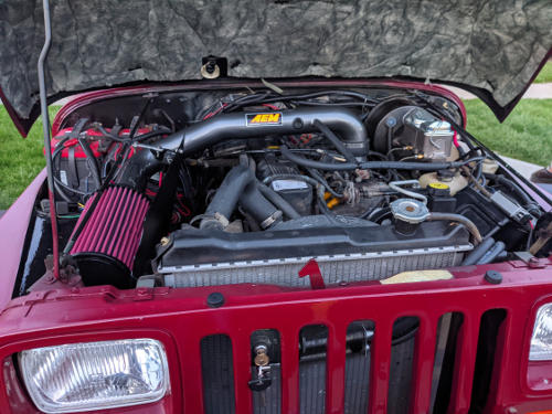 TJ Intake on YJ